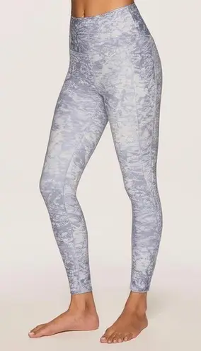 Rbx Active RBX Women's Multi Color Marbled Ankle 7/8 Athletic Yoga Leggings Size M