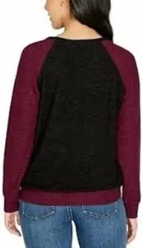 Buffalo David Bitton Womens Pullover Relaxed Fit Cozy Colorblock