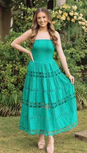 SOLD OUT Long Green Dress