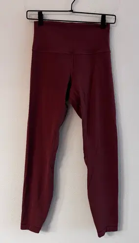 Lululemon  HR Align Pant 25” Pink Red 6 thumbnail 1