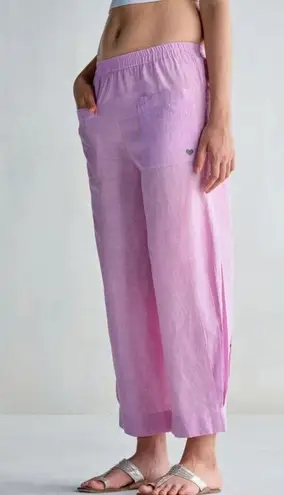 Nicobar Serene Pant Lilac Purple Wide Leg XS