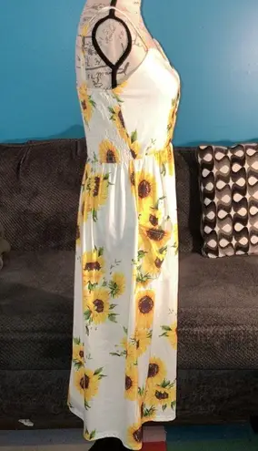 Angashion Spaghetti Strap Sundress, Medium