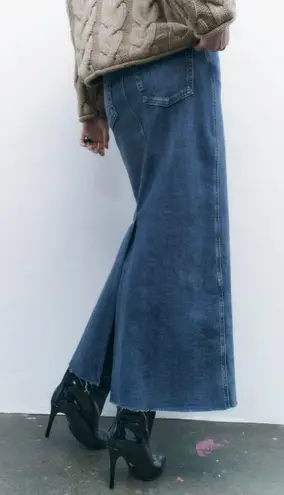 ZARA Denim Skirt