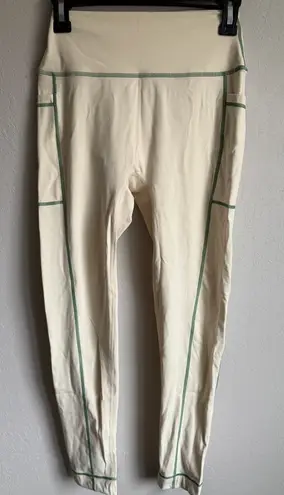 Set Active Sculptflex Sportsbody Legging LE Spritz Cream Green Womens M Athletic - Image 1