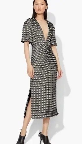 Proenza Schouler Checkered Jacquard Dress Size 0