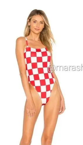 Solid & Striped RE/DONE Malibu checkered Swimsuit