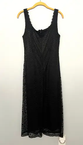 Alex Evenings Vintage Black Bodycon MIDI Dress