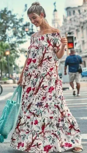 NEW Guadalupe Momposina Raven dress White Size undefined