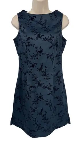 City Triangles Vintage Y2K  Dress 7/8 Gray Black Velvet Sparkle‎ Whimsigoth Fairy