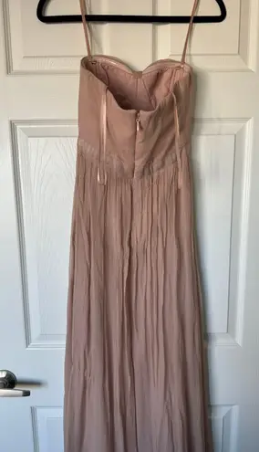 BCBGMAXAZRIA Blush Maxi Dress