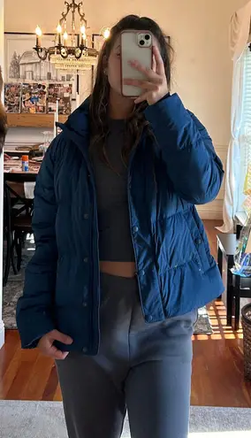 Patagonia Blue Puffer Jacket