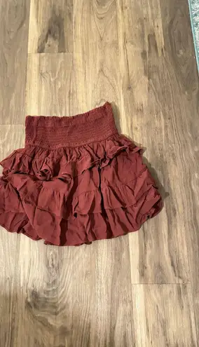 Olivaceous  Skort