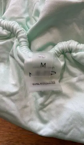 Monica Hansen Beachwear Miami Vice High Cut String Bikini Bottom Honeydrew Mediu Size M