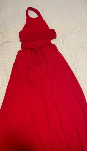 Lush Clothing Lush Red Maxi Dress