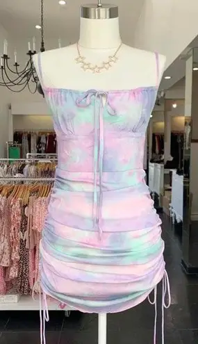 These Three Boutique Cinched Dress L