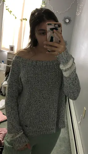 Hollister Off The Shoulder Sweater