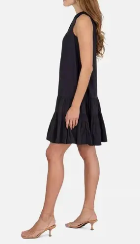 Joie NWT  Limited Edition Button Front Sleeveless Black Tiered Dress XL