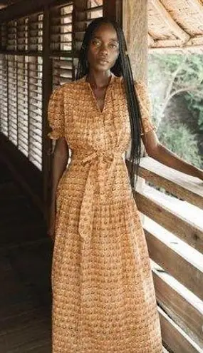 Daughters of India Prairie Dress ~ Autumn Size XS