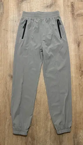 Gray Women's Athletic Jogger Style Athletic Track Pants