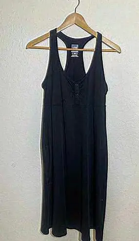 The North Face NWOT  Black Racer Back Dress With Built in Sports‎ Bra ( M )