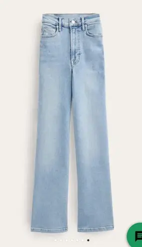 Boden High Rise True Straight Jeans Size 28