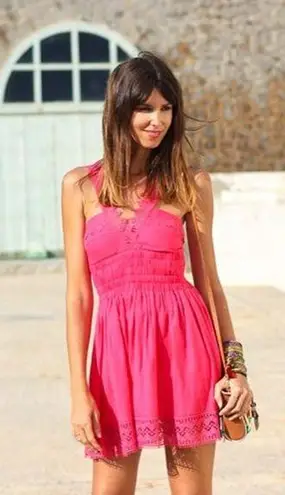 Charo Ruiz Ibiza Oda Crochet Floral Lace V