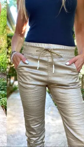 Bevy Flog Joggers Gold Size 27