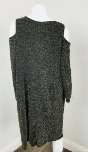 Ny Collection Sz 1x Plus Size Dress Cold Shoulder
