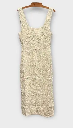 Mara Hoffman NWT Sloan Textured Sleeveless Column Midi-Dress Size XL
