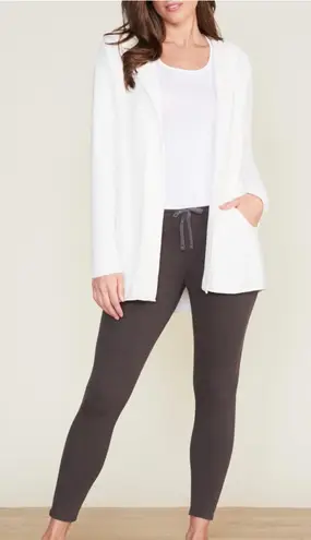 Barefoot Dreams Women's White Cozychic Ultra Lite Cardigan w/pockets. Size 3X