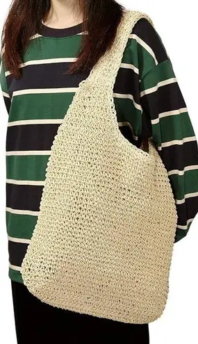 Woven Summer Beach Bag Tote