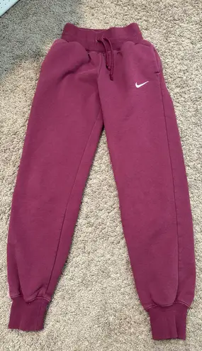 Nike phoenix fleece high waisted oversized sweatpants / joggers