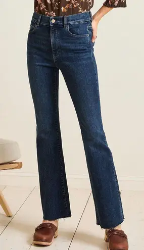 Garnet Hill 28 Bootcut Bleached Tie dye Jeans