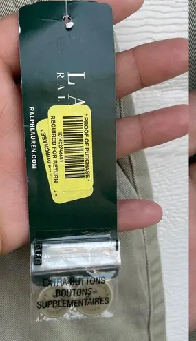 NWT Lauren Ralph Lauren Shorts 16 Tan