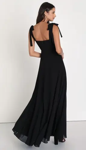 LULU’S Love Me Forever Black Tie