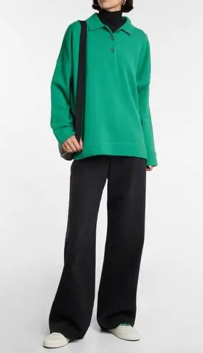 The Row Marley Suede Paneled Leather Sneakers Milk White Womens Size 35 5