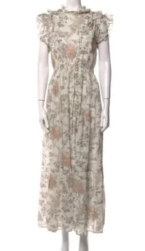 ๐DOEN๐ Carnation Dress ~ Salt Summer Floral Print XS NWOT *Missing Waist Tie" Green