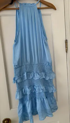 HYFVE Blue ruffle dress