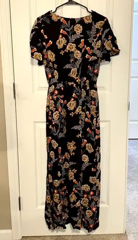 Tilly's Black Floral Romper / Dress