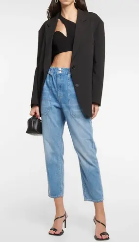 Veronica Beard Arya Denim Distressed Straight Leg Jeans, Nova Size 28 / 6 EUC