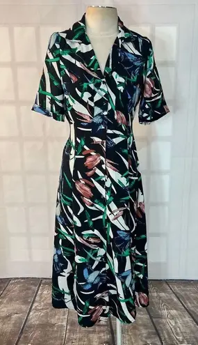 Walter Baker Valencia A-Line button down Shirt Dress size small