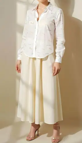 Sézane Pierro Shirt, Demain Print, FR34/US2