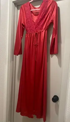 VTG Gilead 70s Fuchsia Hot Pink Deep V