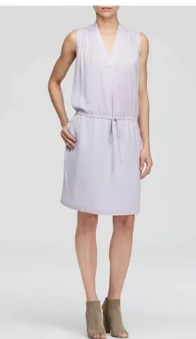 Vince  Sleeveless Lavender Satin Dress with Pockets Women’s Size XS