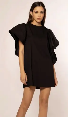 Gracia Butterfly Sleeve Tunic Dress Size M