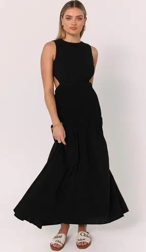 SNDYS Lottie Dress in Black Small New Womens Maxi Gown