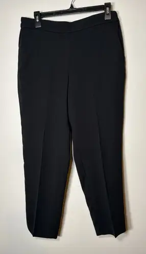 J CREW Jamie Pant Black Classic Preppy Work Business Minimalist Size 12P