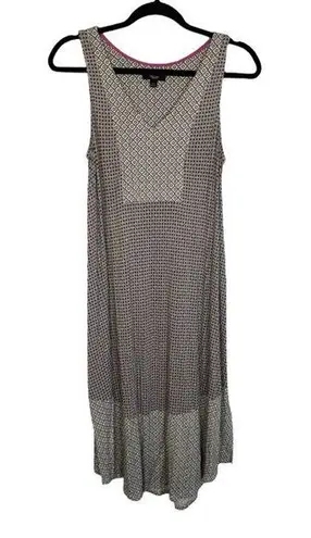 Simply Vera Vera Wang Women's XS Geometric Maxi Dress Multicolor