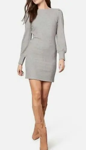 BB Dakota Sweater Dress Gray Medium