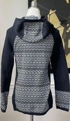 Aspen Ski Hoodie Sweater Charcoal Grey XS Gray